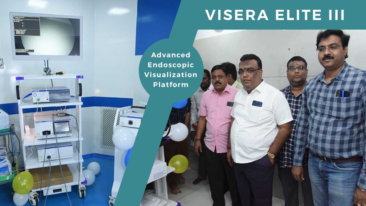 India’s First installation of “VISERA ELITE III”